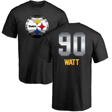 Youth T.J. Watt Pittsburgh Steelers Midnight Mascot T-Shirt - Black