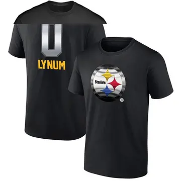 Youth Tamon Lynum Pittsburgh Steelers Midnight Mascot T-Shirt - Black